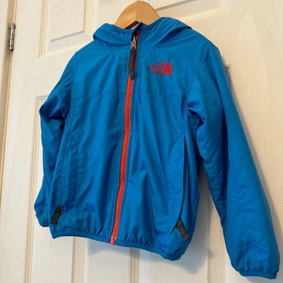 The North Face toddler fleece-lined jacket - blue and orange - size 3T - Picture 8 of 12